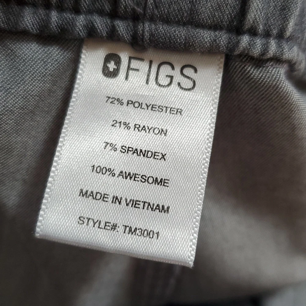 Figs Cairo Pant And Grey Top Set